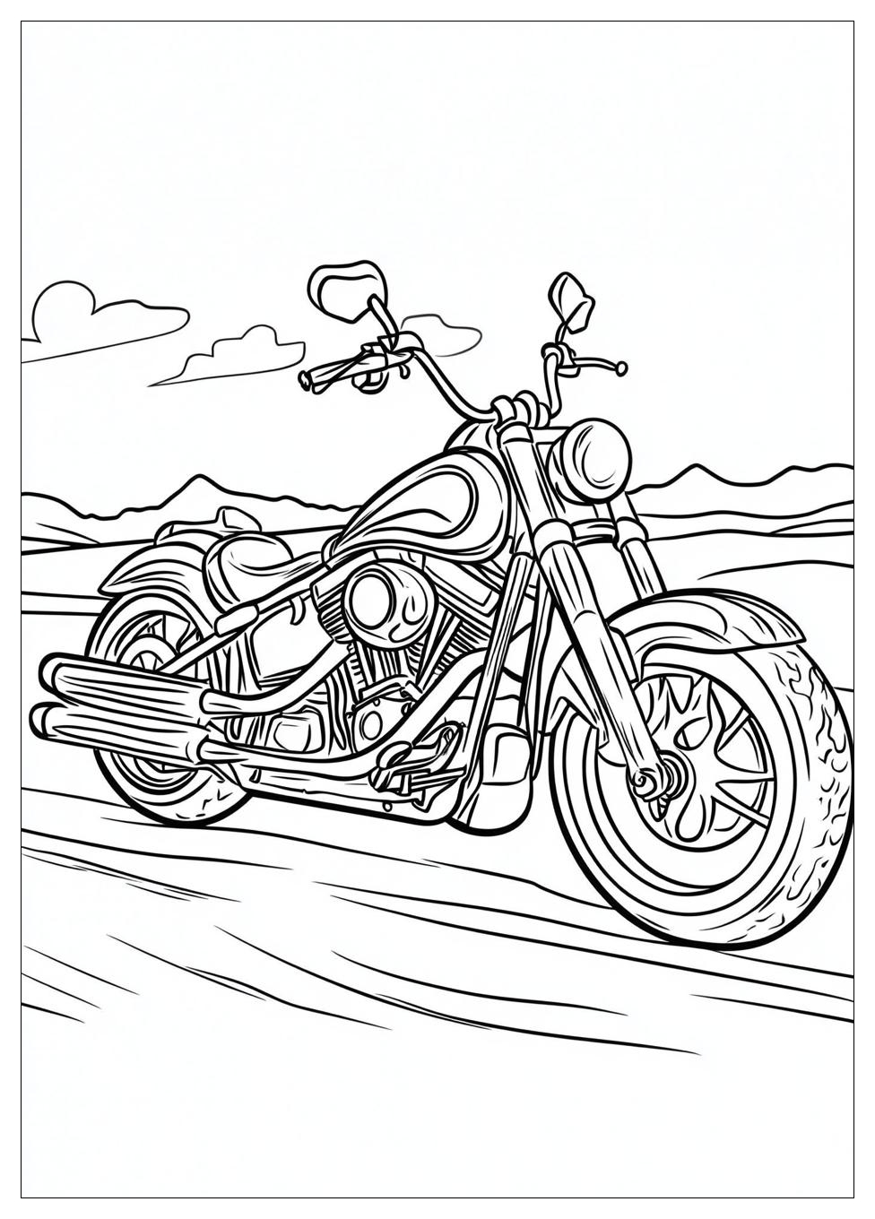 Disegni Moto Da Colorare 10