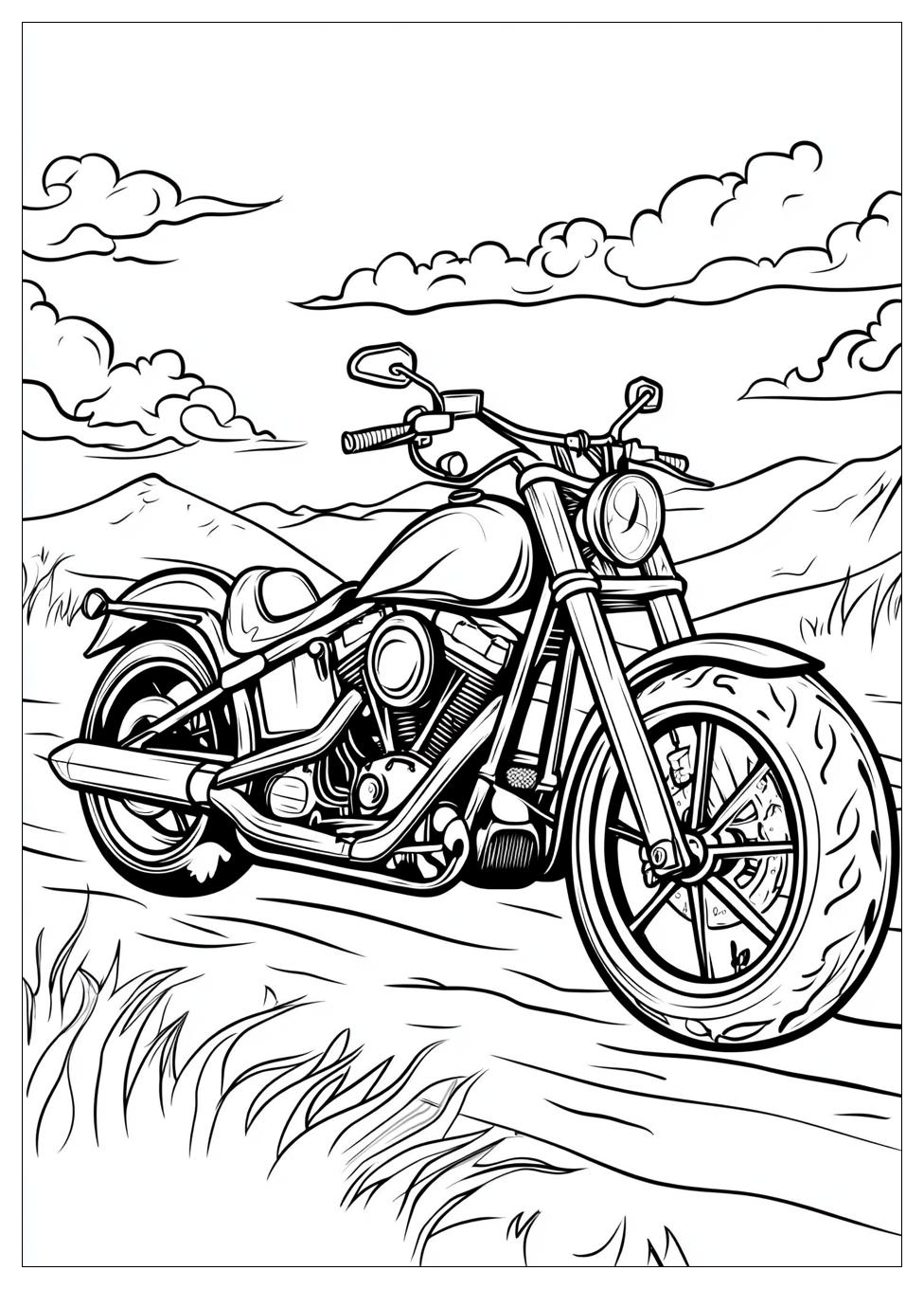 Disegni Moto Da Colorare 11