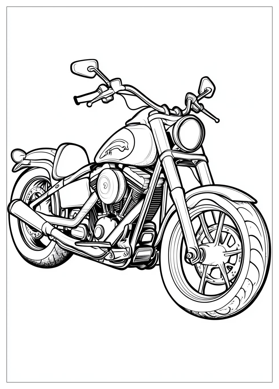 Disegni Moto Da Colorare 2