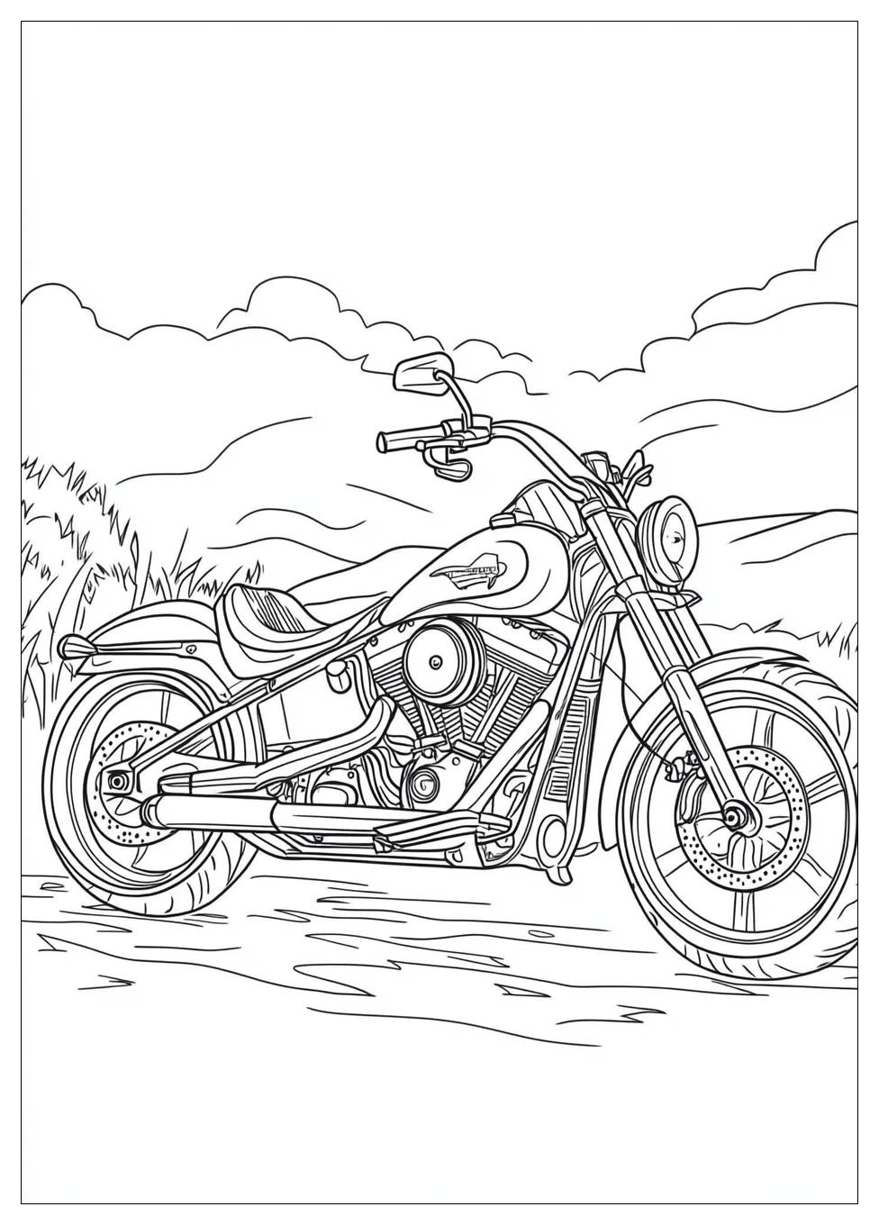 Disegni Moto Da Colorare 22