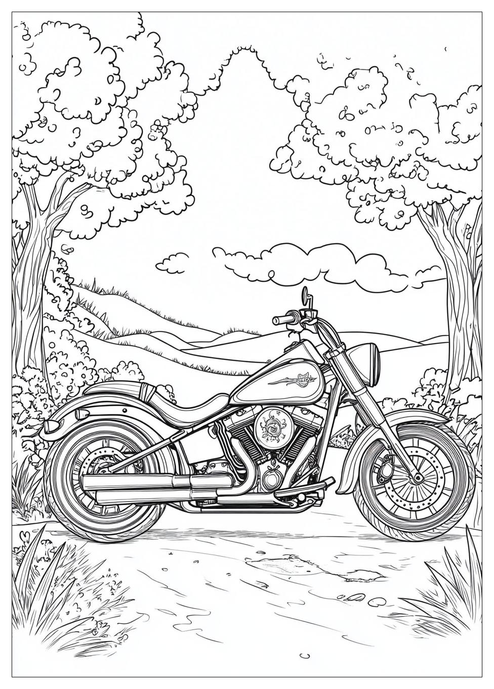 Disegni Moto Da Colorare 24