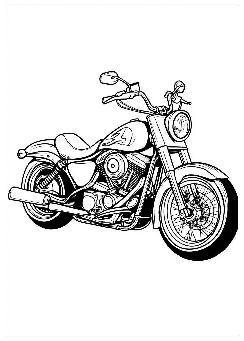 Disegni Moto Da Colorare 4