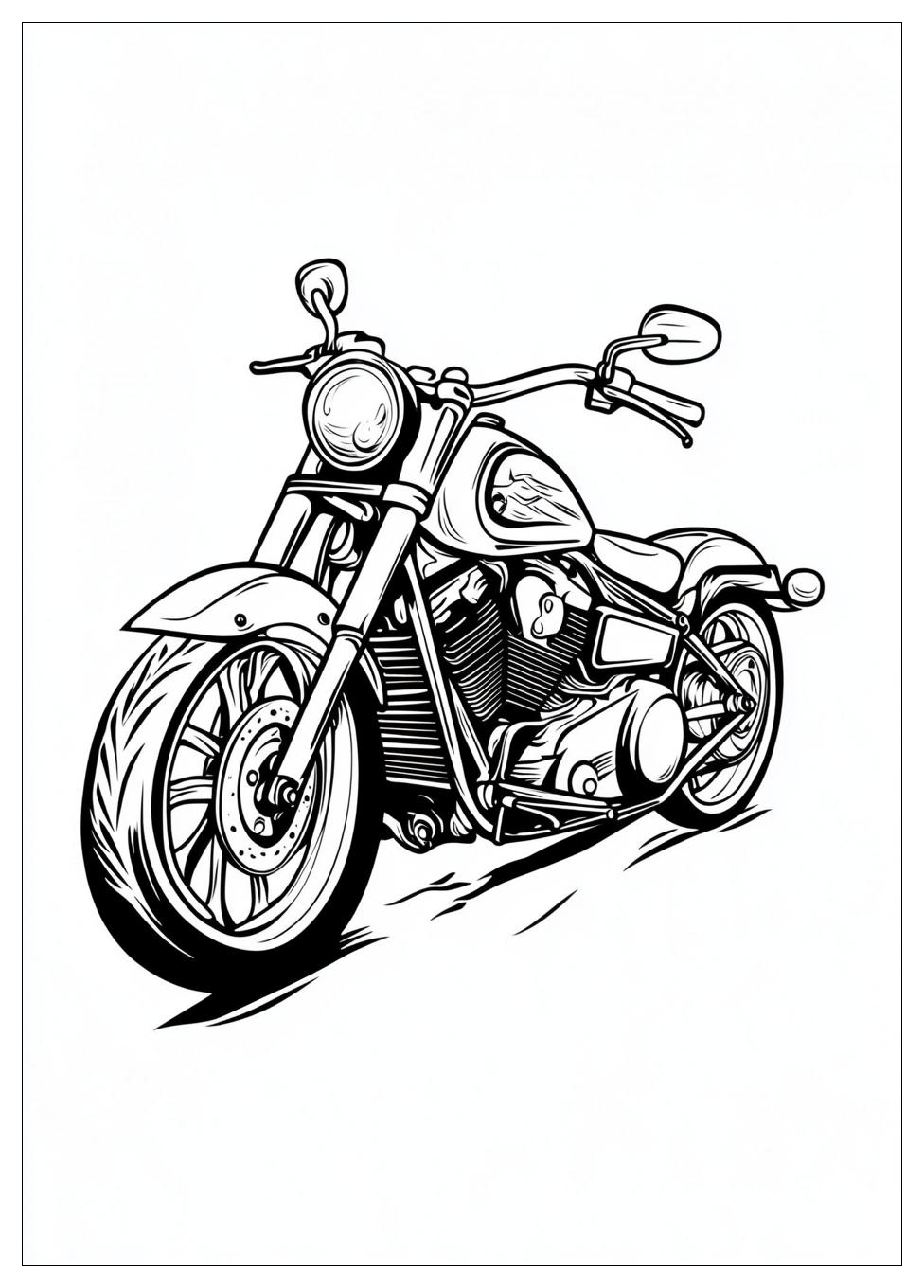 Disegni Moto Da Colorare 5