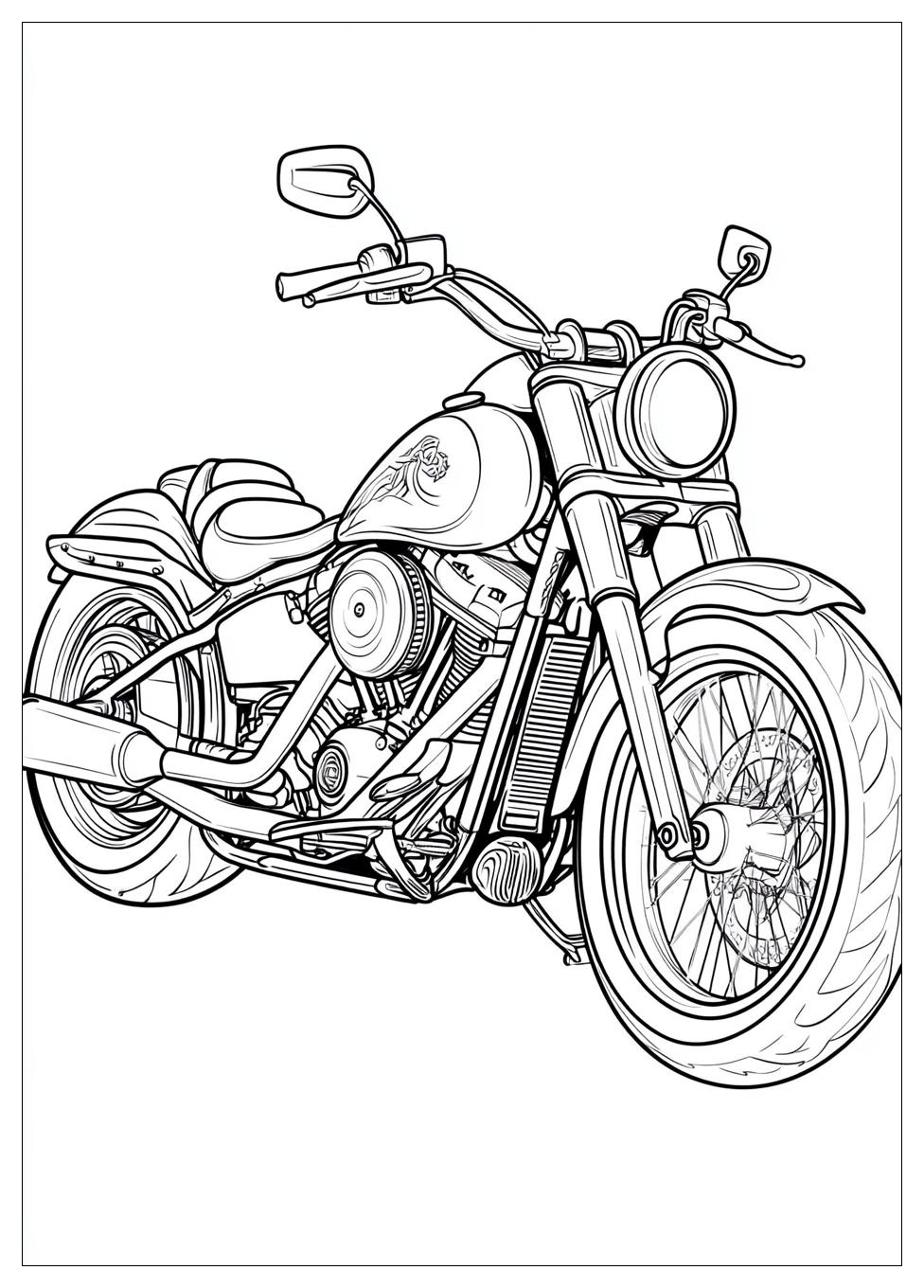 Disegni Moto Da Colorare 6