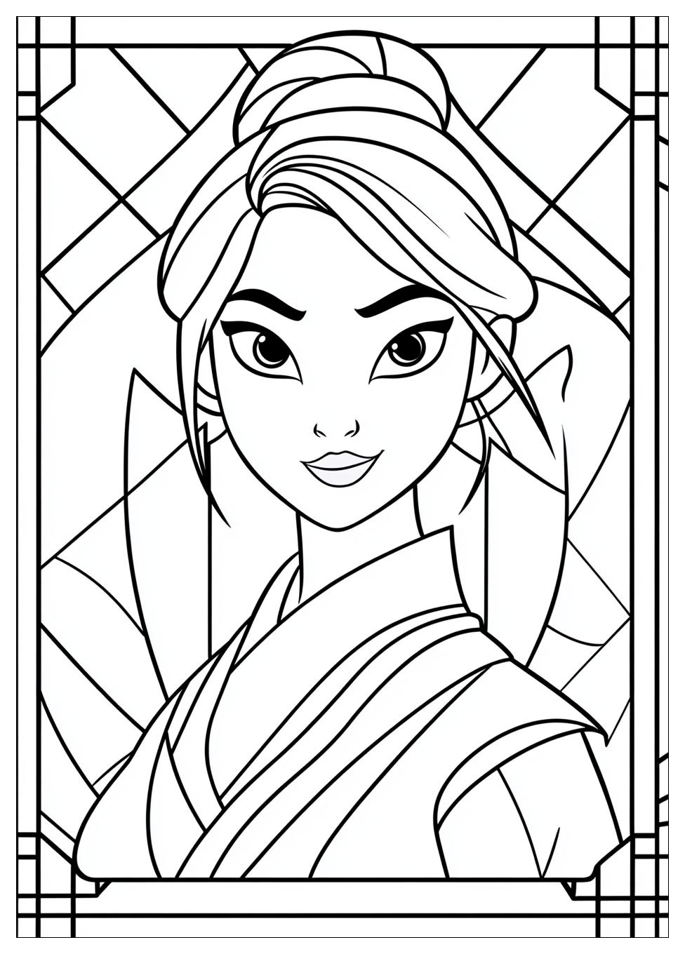 Disegni Mulan Da Colorare 2