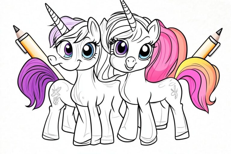 My Little Pony Da Colorare : Colora il tuo mondo pony