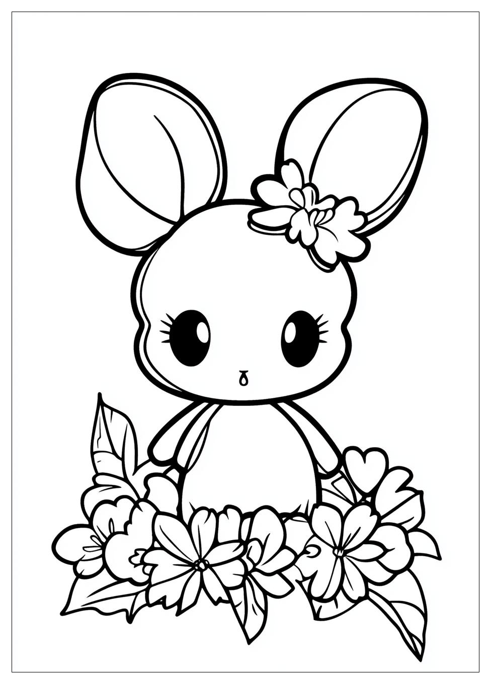 Disegni My Melody Da Colorare 10