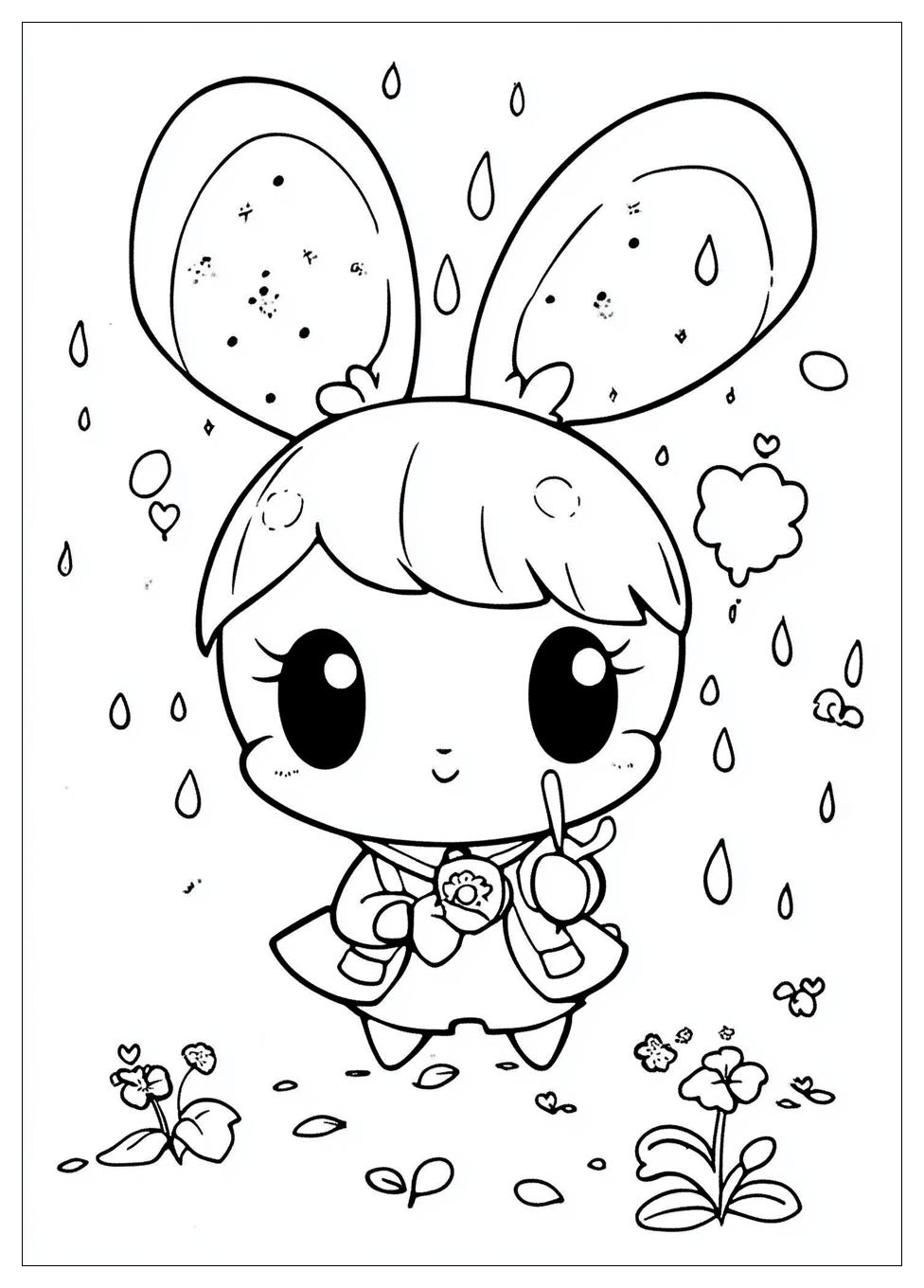 Disegni My Melody Da Colorare 13