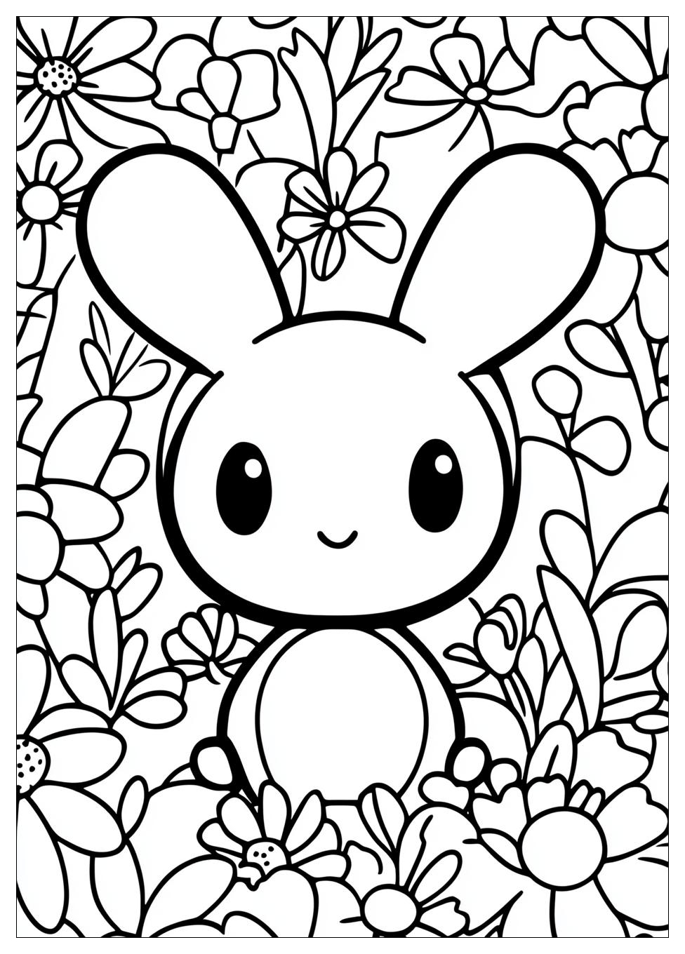 Disegni My Melody Da Colorare 14