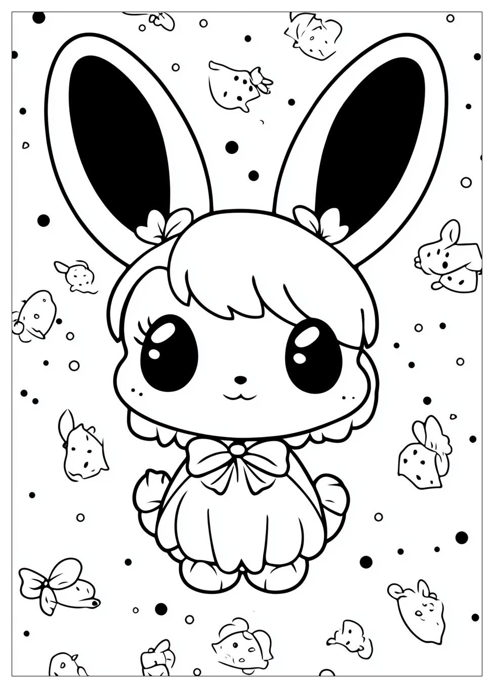 Disegni My Melody Da Colorare 18