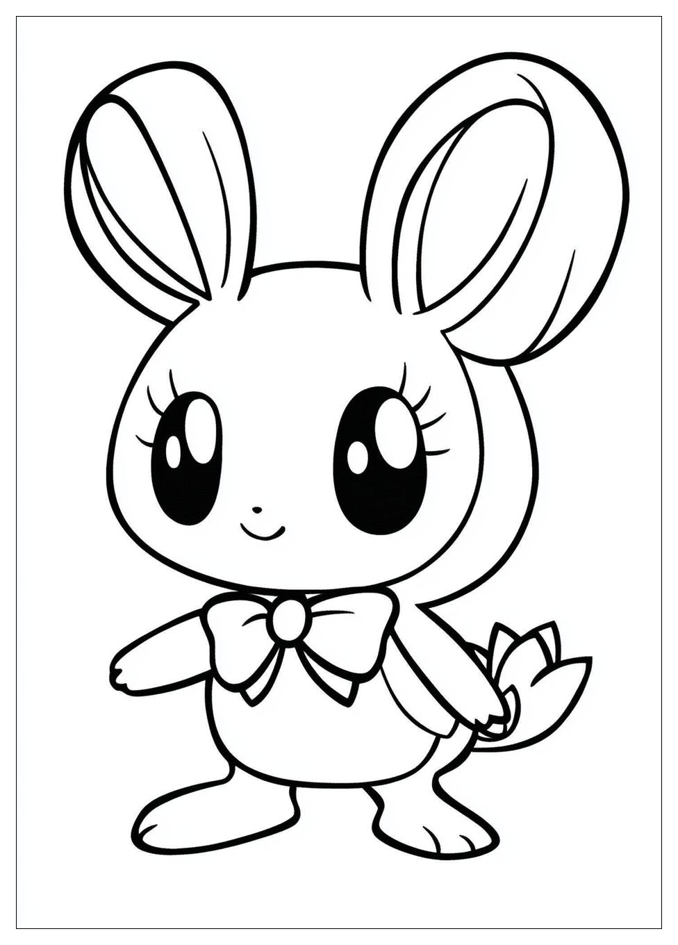 Disegni My Melody Da Colorare 4