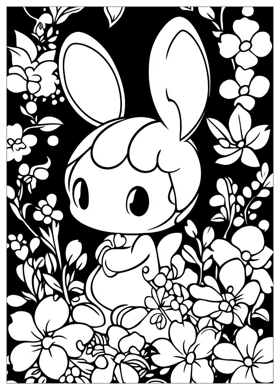 Disegni My Melody Da Colorare 5