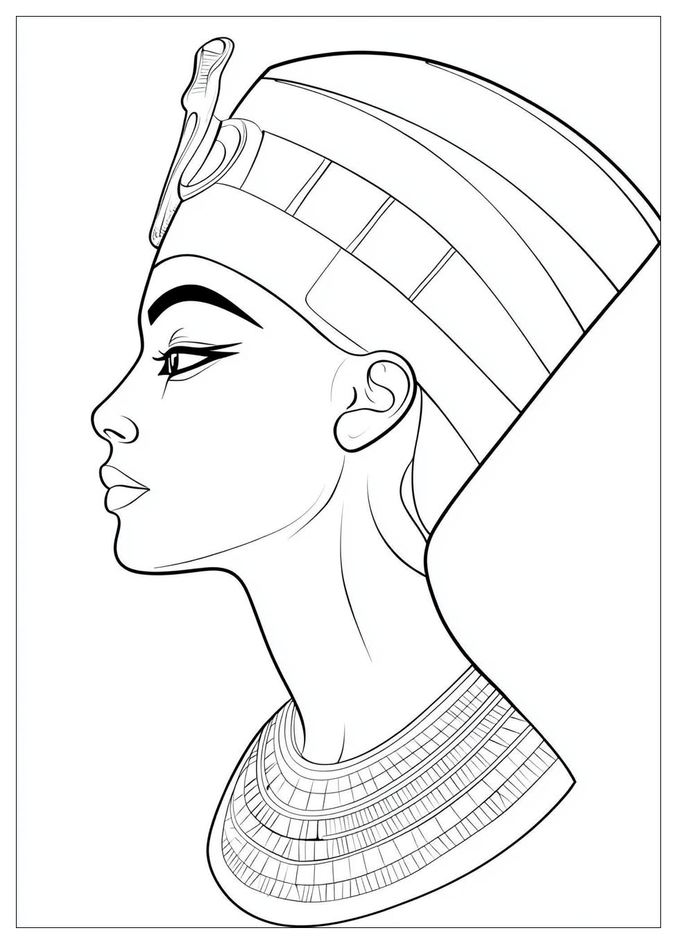 Disegni Nefertiti Da Colorare 10