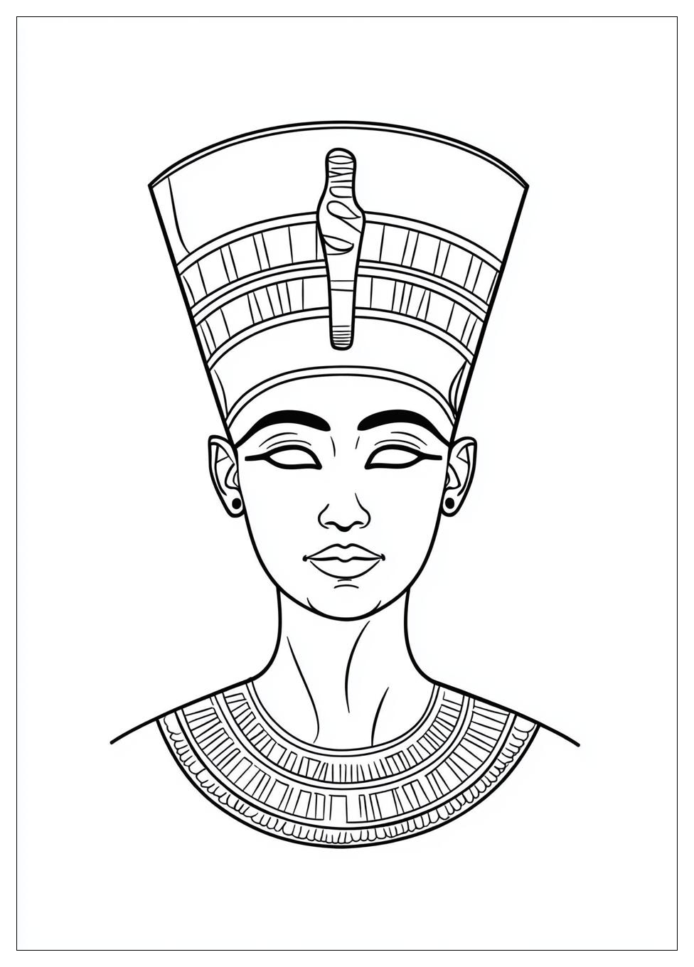 Disegni Nefertiti Da Colorare 11