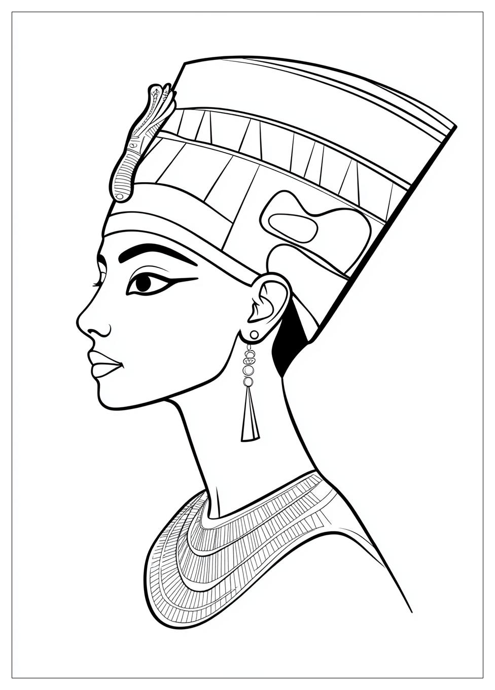 Disegni Nefertiti Da Colorare 12