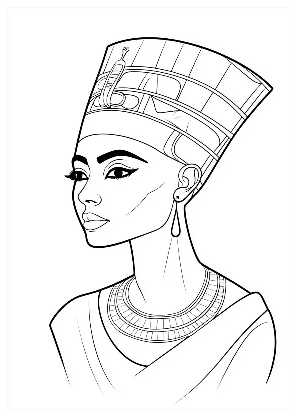 Disegni Nefertiti Da Colorare 13