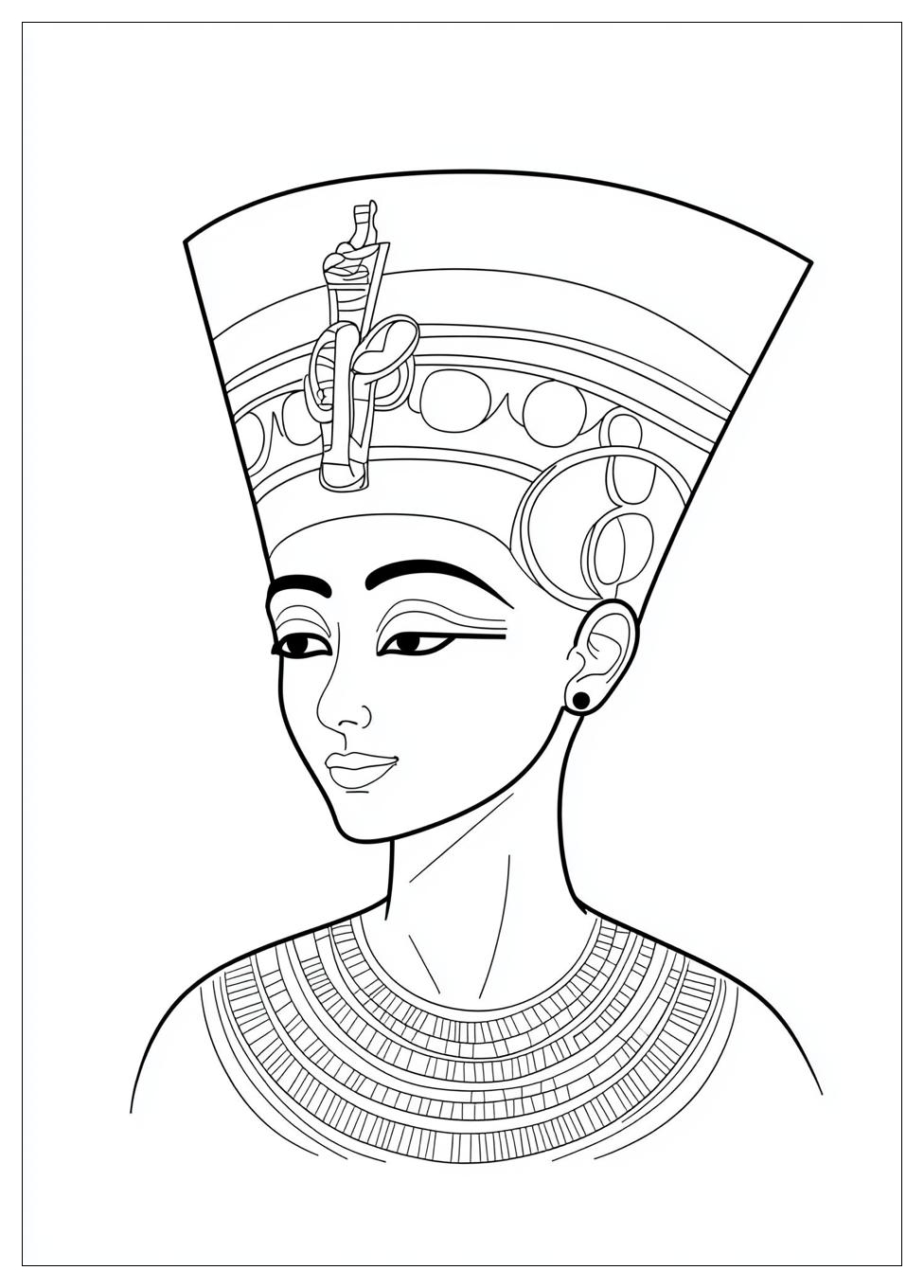 Disegni Nefertiti Da Colorare 14