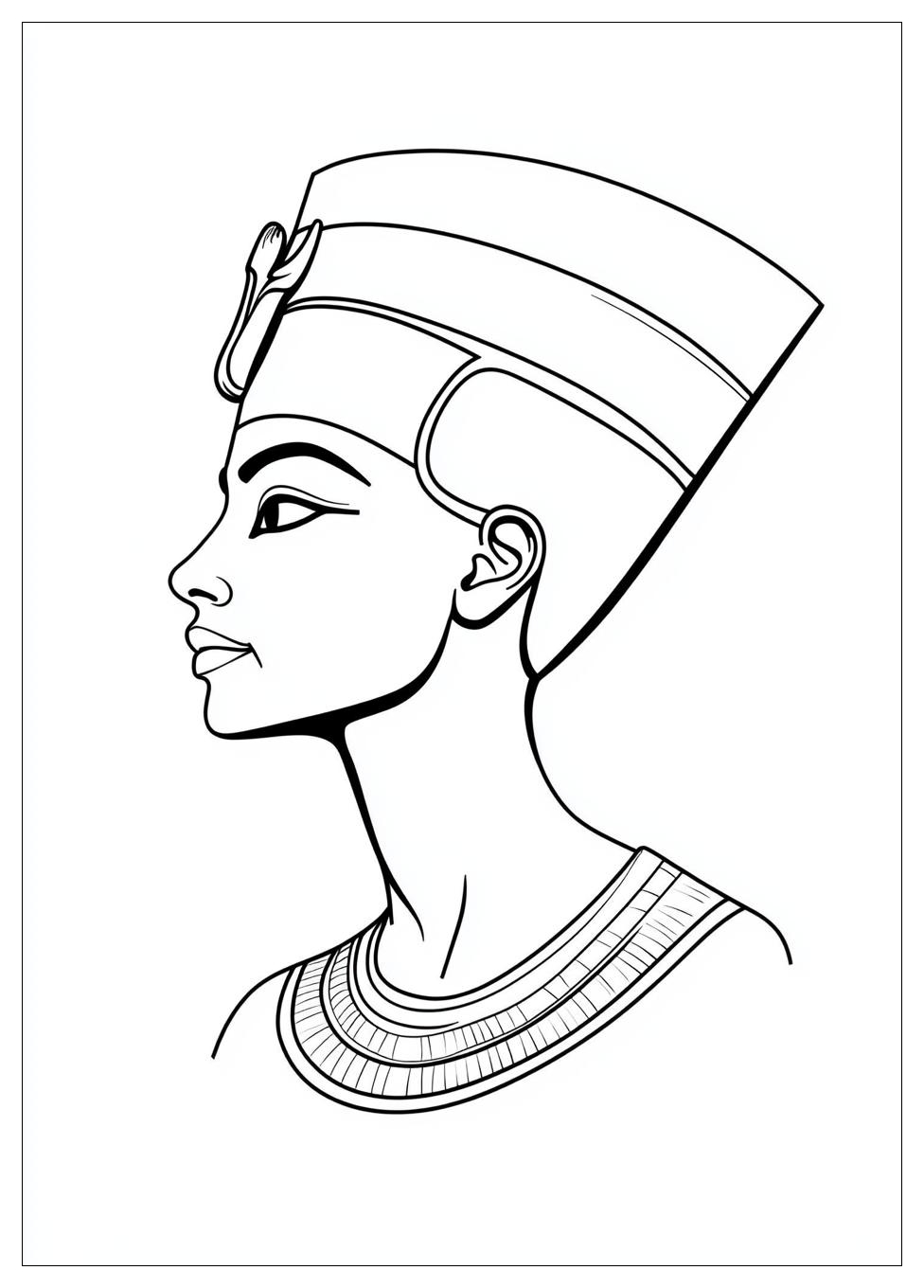 Disegni Nefertiti Da Colorare 15