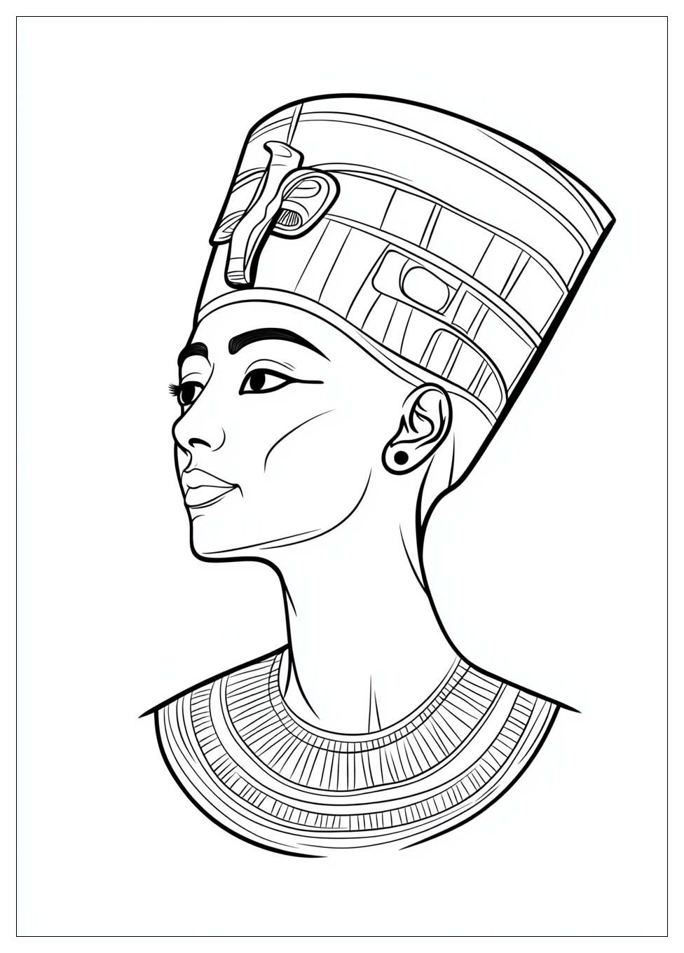 Disegni Nefertiti Da Colorare 16