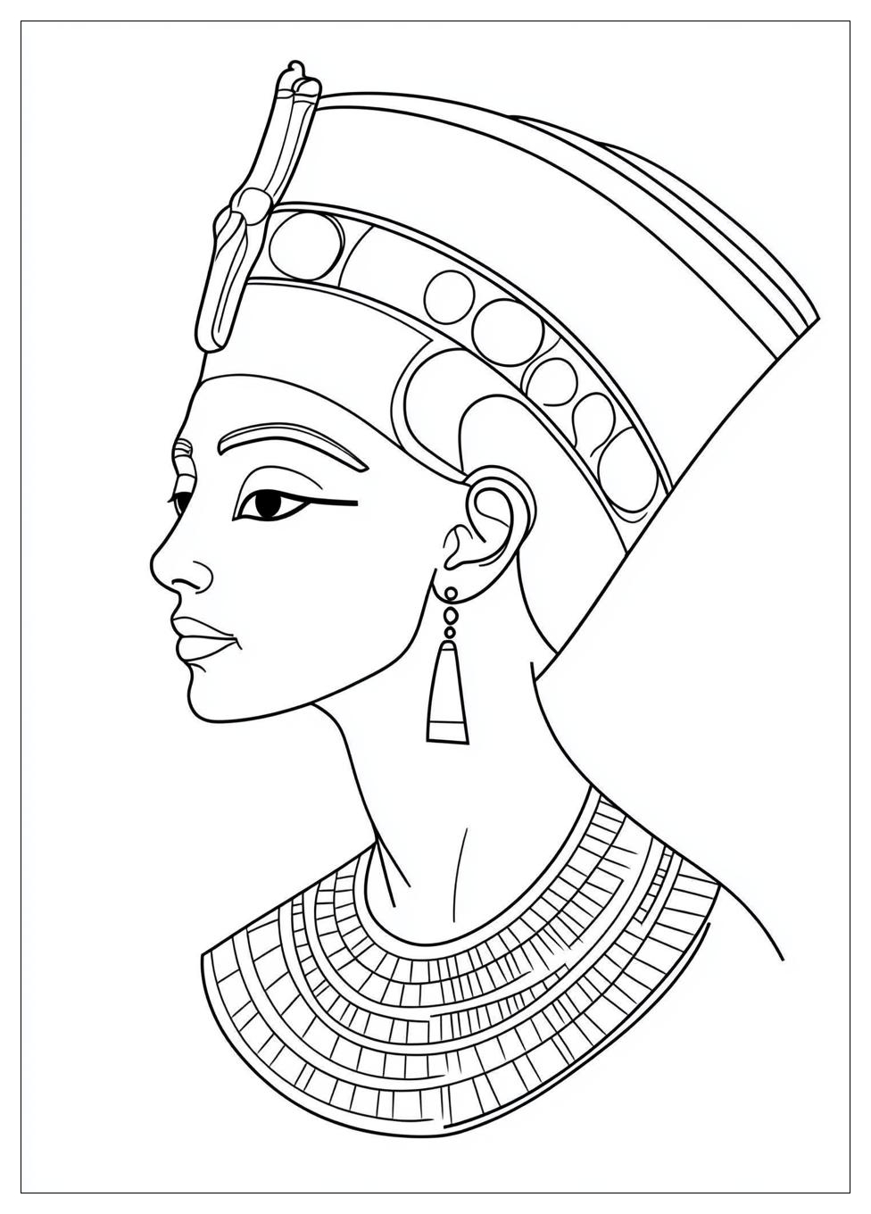 Disegni Nefertiti Da Colorare 18