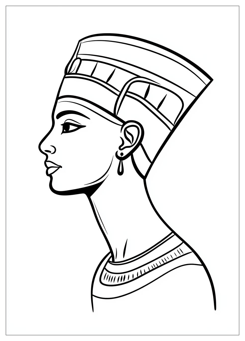 Disegni Nefertiti Da Colorare 19