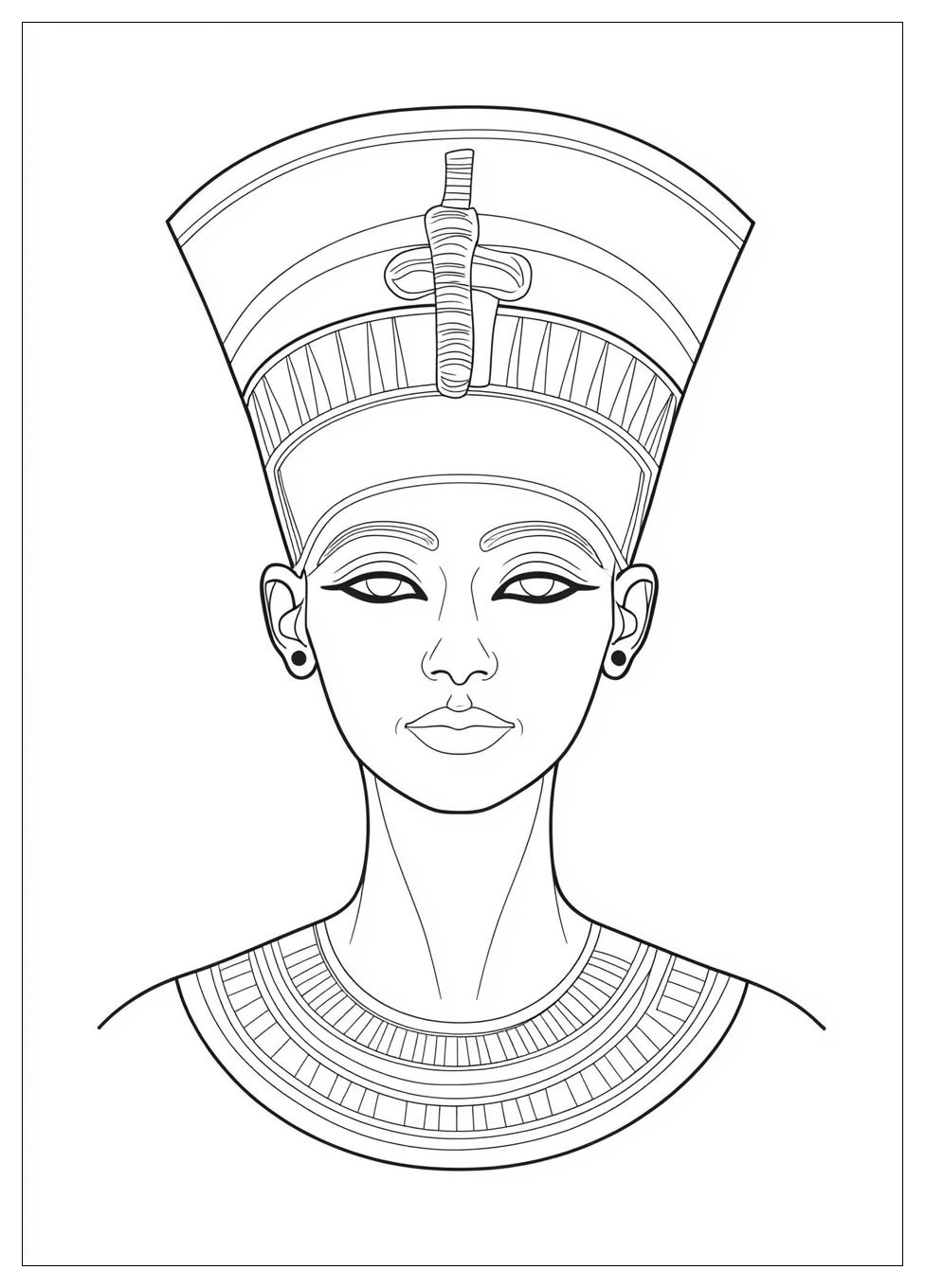 Disegni Nefertiti Da Colorare 2