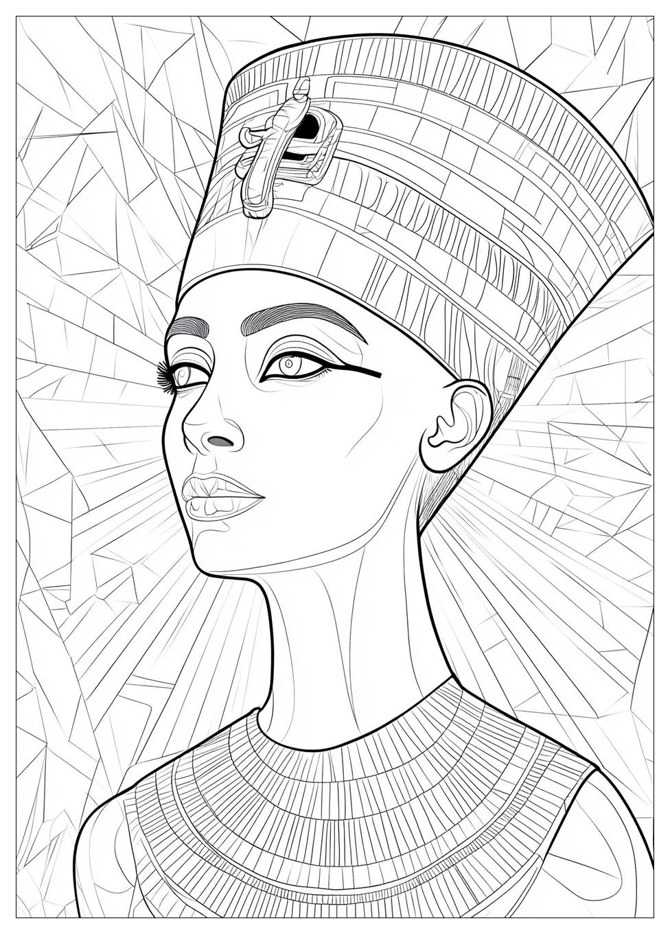 Disegni Nefertiti Da Colorare 21