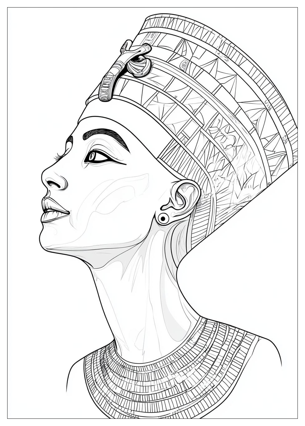 Disegni Nefertiti Da Colorare 22