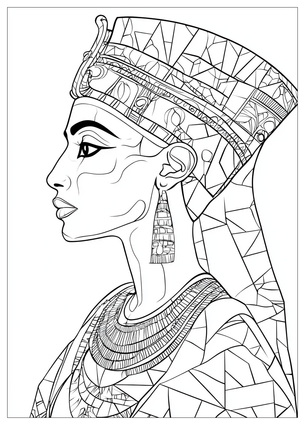 Disegni Nefertiti Da Colorare 23