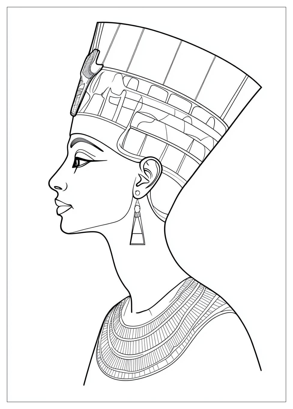 Disegni Nefertiti Da Colorare 24