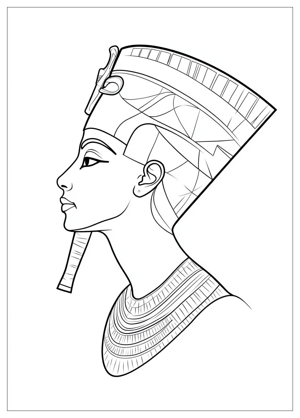 Disegni Nefertiti Da Colorare 3