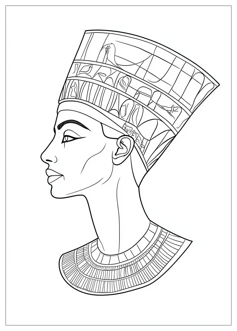 Disegni Nefertiti Da Colorare 4