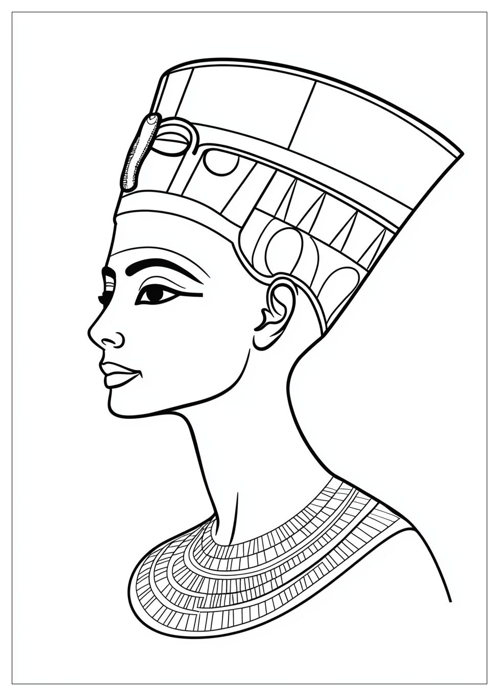 Disegni Nefertiti Da Colorare 5