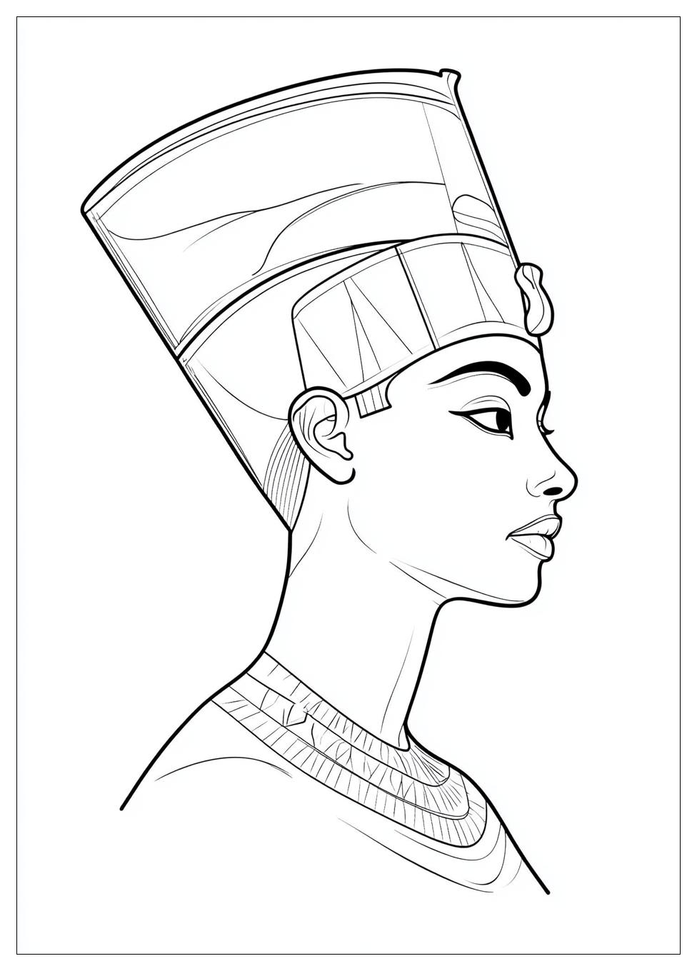 Disegni Nefertiti Da Colorare 6