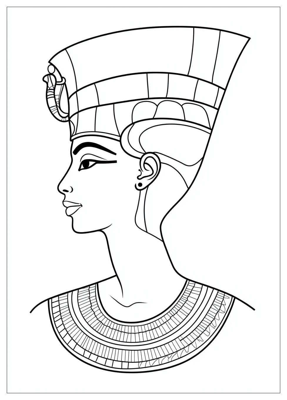 Disegni Nefertiti Da Colorare 7