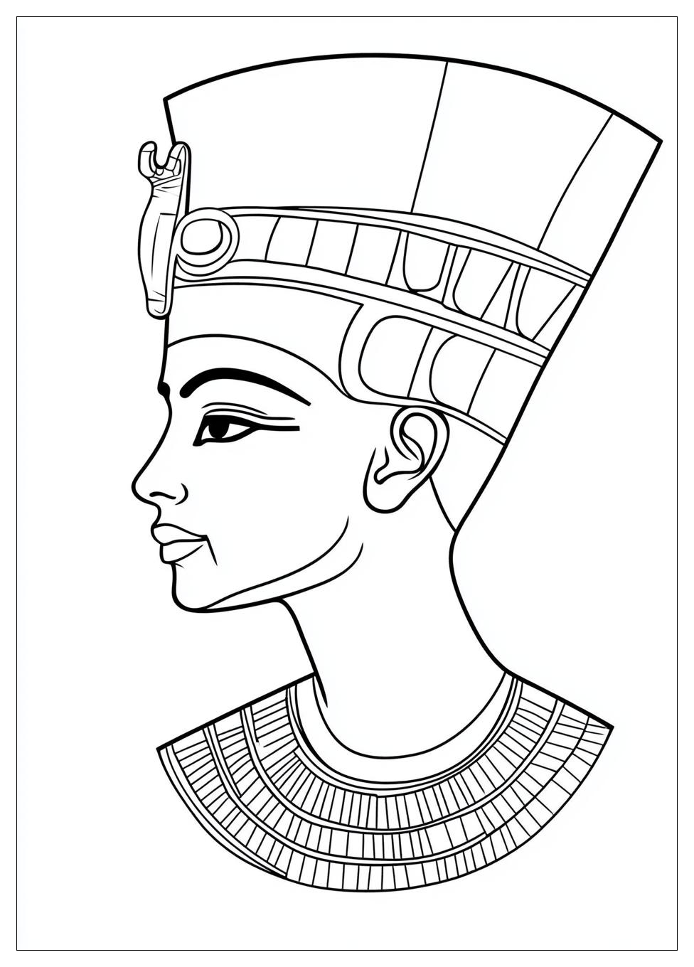 Disegni Nefertiti Da Colorare 8