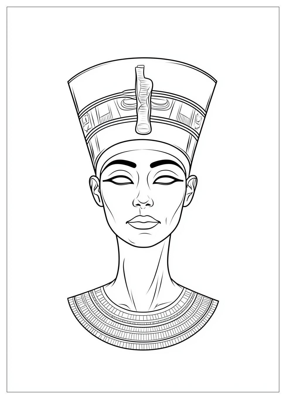 Disegni Nefertiti Da Colorare 9