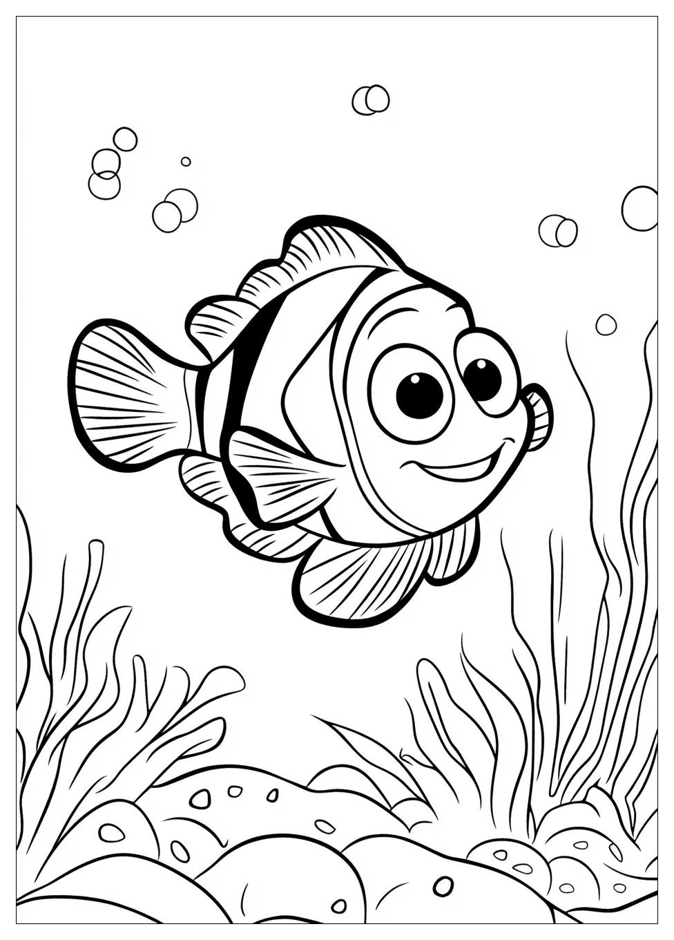 Disegni Nemo Da Colorare 4