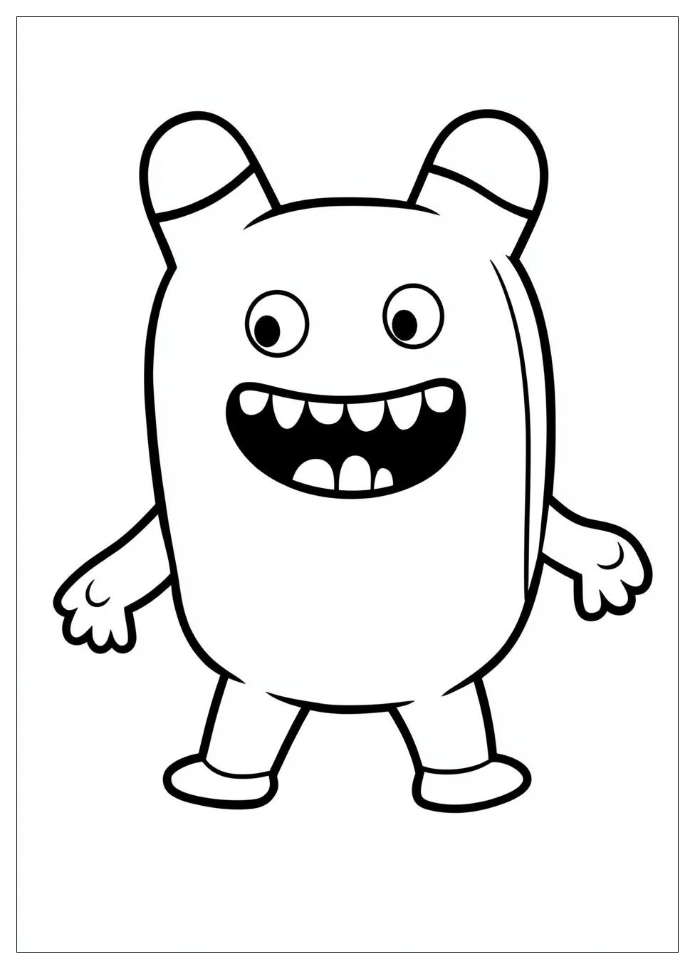 Disegni Oddbods Da Colorare 1