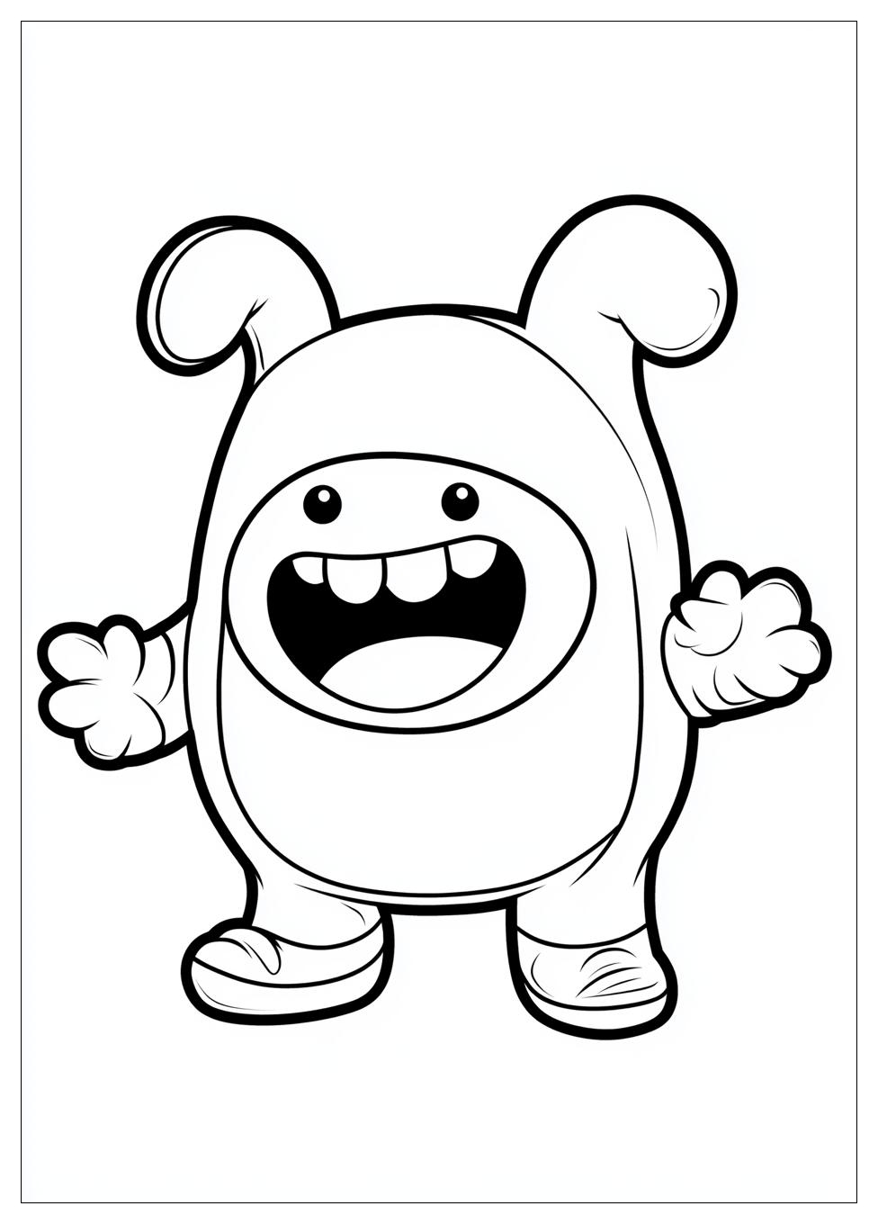 Disegni Oddbods Da Colorare 11