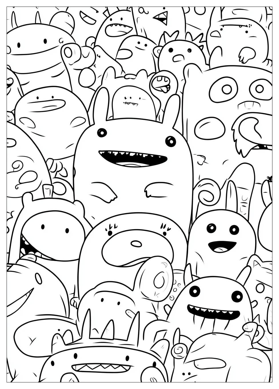 Disegni Oddbods Da Colorare 23