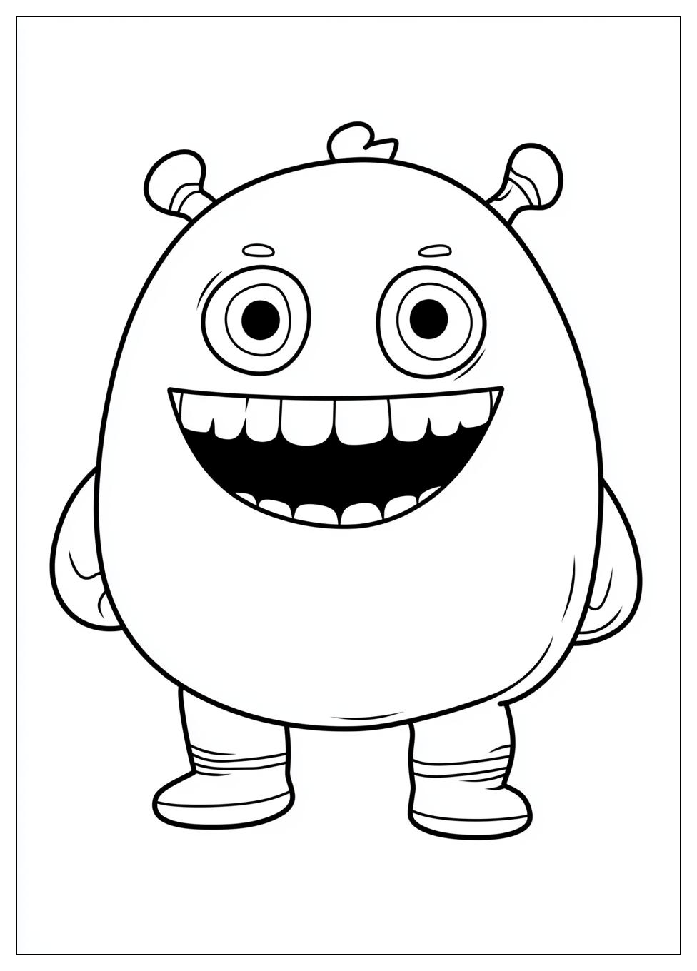 Disegni Oddbods Da Colorare 5