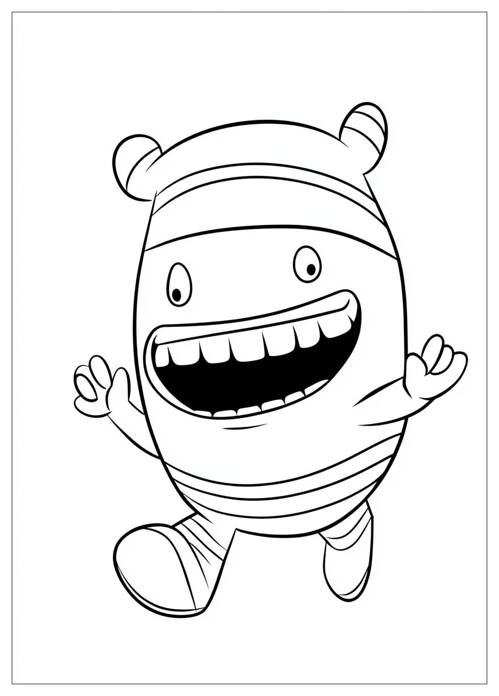 Disegni Oddbods Da Colorare 6