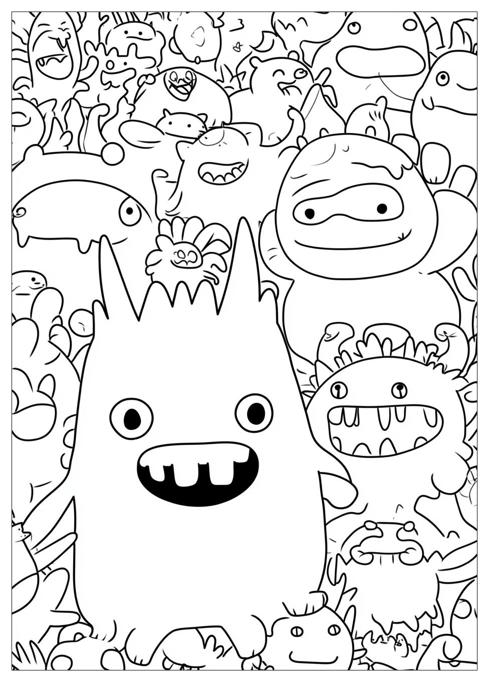 Disegni Oddbods Da Colorare 8