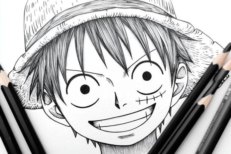 One Piece Da Colorare : Colora il tuo mondo di avventure