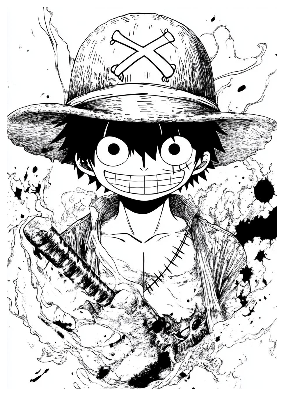 Disegni One Piece Da Colorare 1