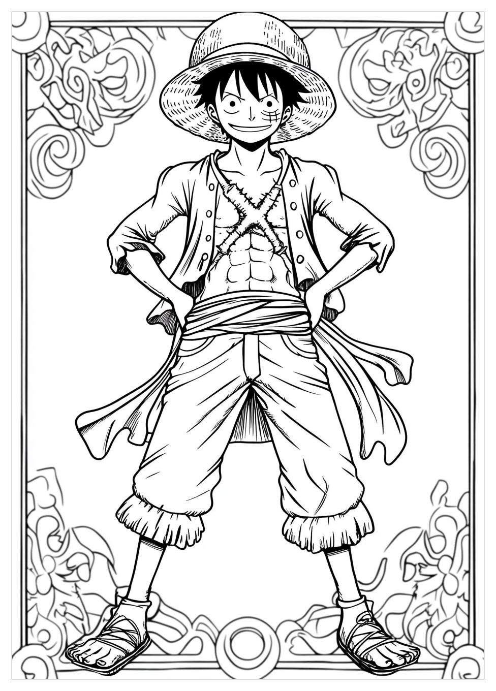 Disegni One Piece Da Colorare 11