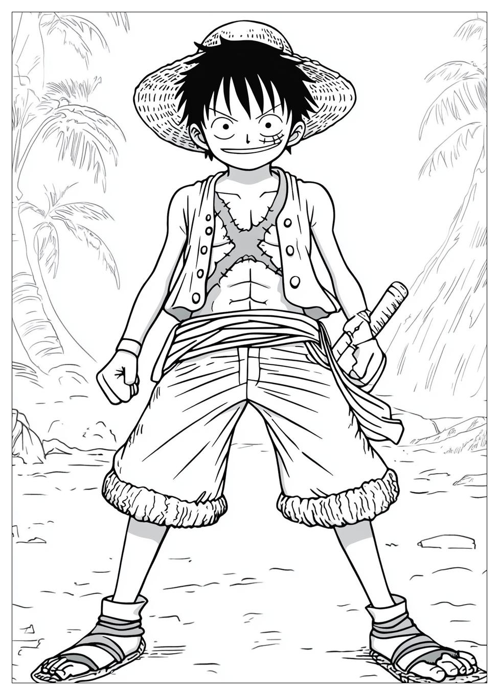 Disegni One Piece Da Colorare 15