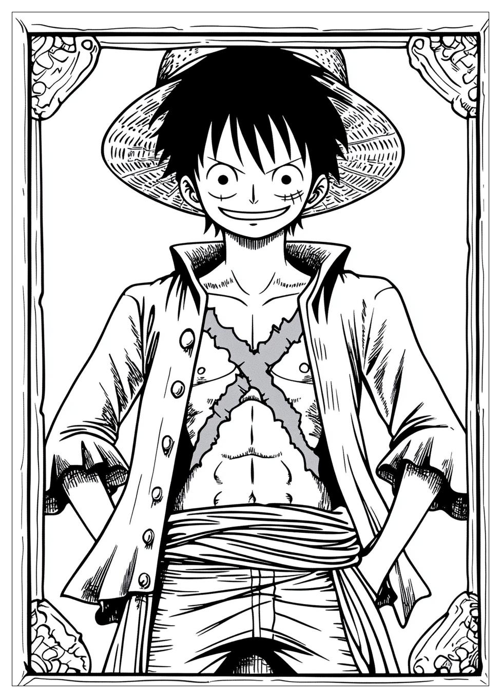 Disegni One Piece Da Colorare 4