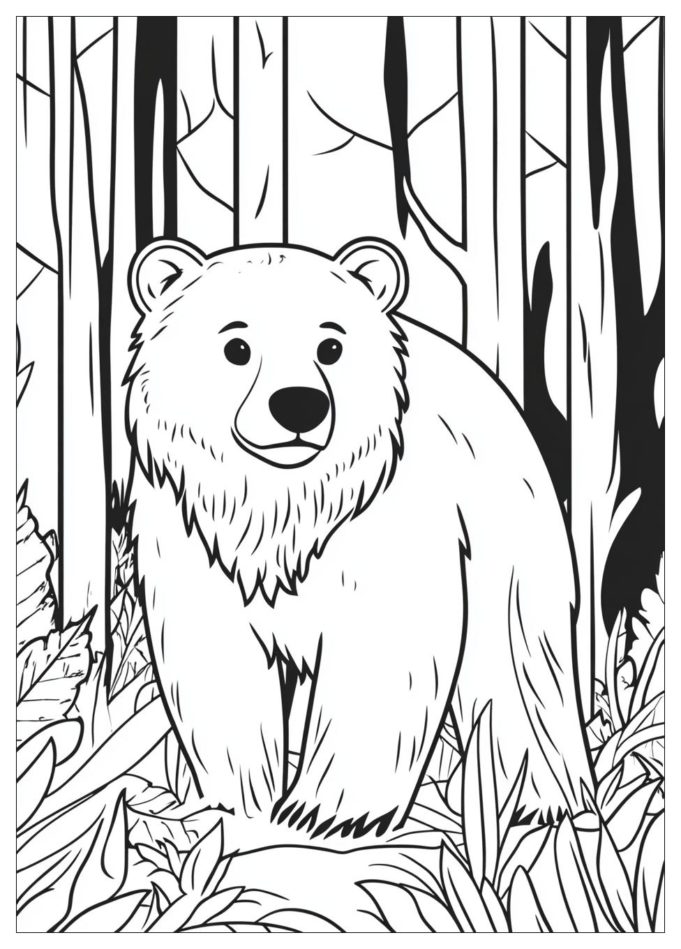 Disegni Orso Da Colorare 10